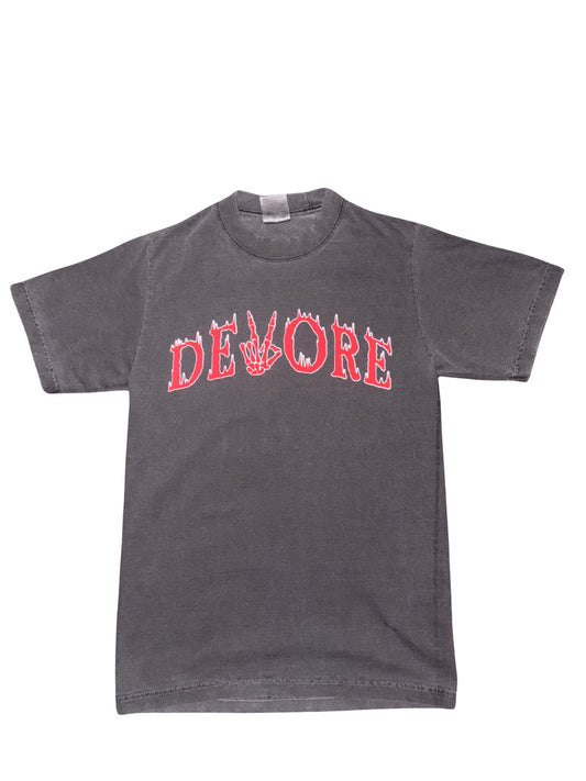 Devore Shadow & Red Statement Tee